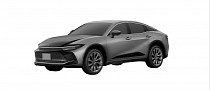 2023 Toyota Crown “SUV” Design Patent Reveals High-Riding Sedan Cues