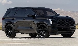 2023 Toyota Sequoia Looks Ready for Mass With All-Black CGI Attire