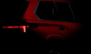 2023 Toyota Sequoia Teaser Photo Shows Boxier Design, Sharper Taillights