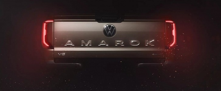 2023 Volkswagen Amarok V6 teaser