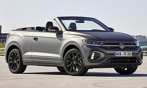 2023 Volkswagen T-Roc Cabriolet Edition Grey Has Some Black on It Too