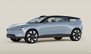 2023 Volvo XC90 Successor Rendered With Concept Recharge Design Traits