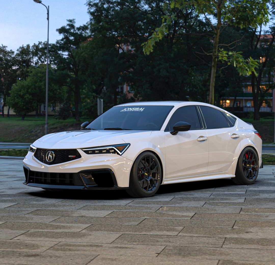 2024 Acura Integra Type S Rendered Based on Official Spy Photos