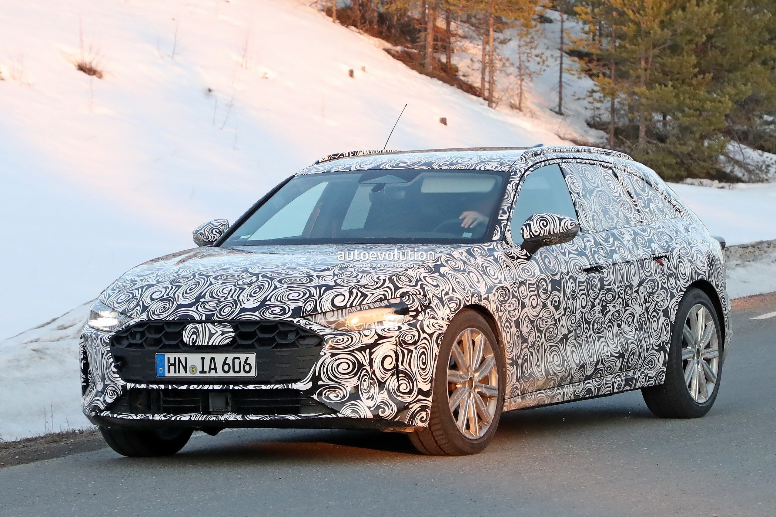 2024 Audi A4 Avant Spied Fighting Scandinavian Snow…