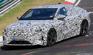 2024 Audi A6 e-tron Hits the Nurburgring for Testing With All-Quiet Powertrain