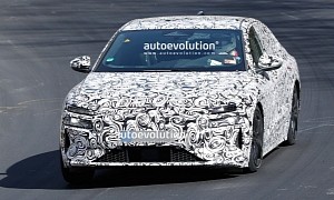 2024 Audi A6 E-Tron Moves From Sweden to Germany, Gets Spied Twice