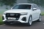2024 Audi Q7 Brought to Life Using CGI Trickery, the BMW X5 Has Nothing To Be Afraid Of