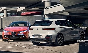 2024 BMW 1 Series vs. 2025 Alfa Romeo Giulietta Is a Compact Meeting of the Digital Age