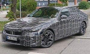 2024 BMW 5 Series Starts Losing Camo, Reveals More of That Pretty Design