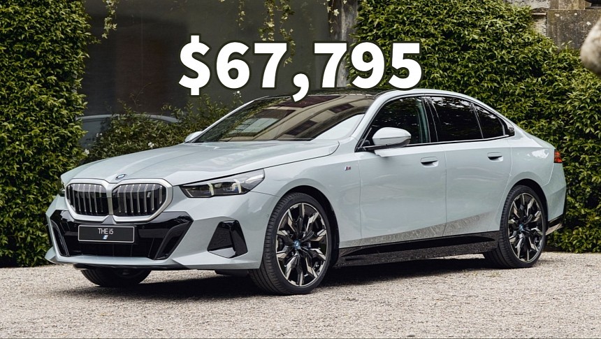 2024 BMW i5 starts at $67,795 in the US