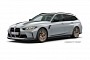 2024 BMW M3 CS Touring Virtually Entices Familists to the World’s Most Powerful Letter