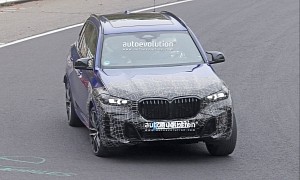 2024 BMW X5 M60i Hits the Nurburgring With Its Big Grille and Gets Driven Hard