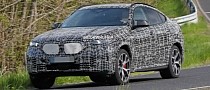 2024 BMW X6 Adds More Camouflage for Nurburgring Testing, Camera Lens Approves