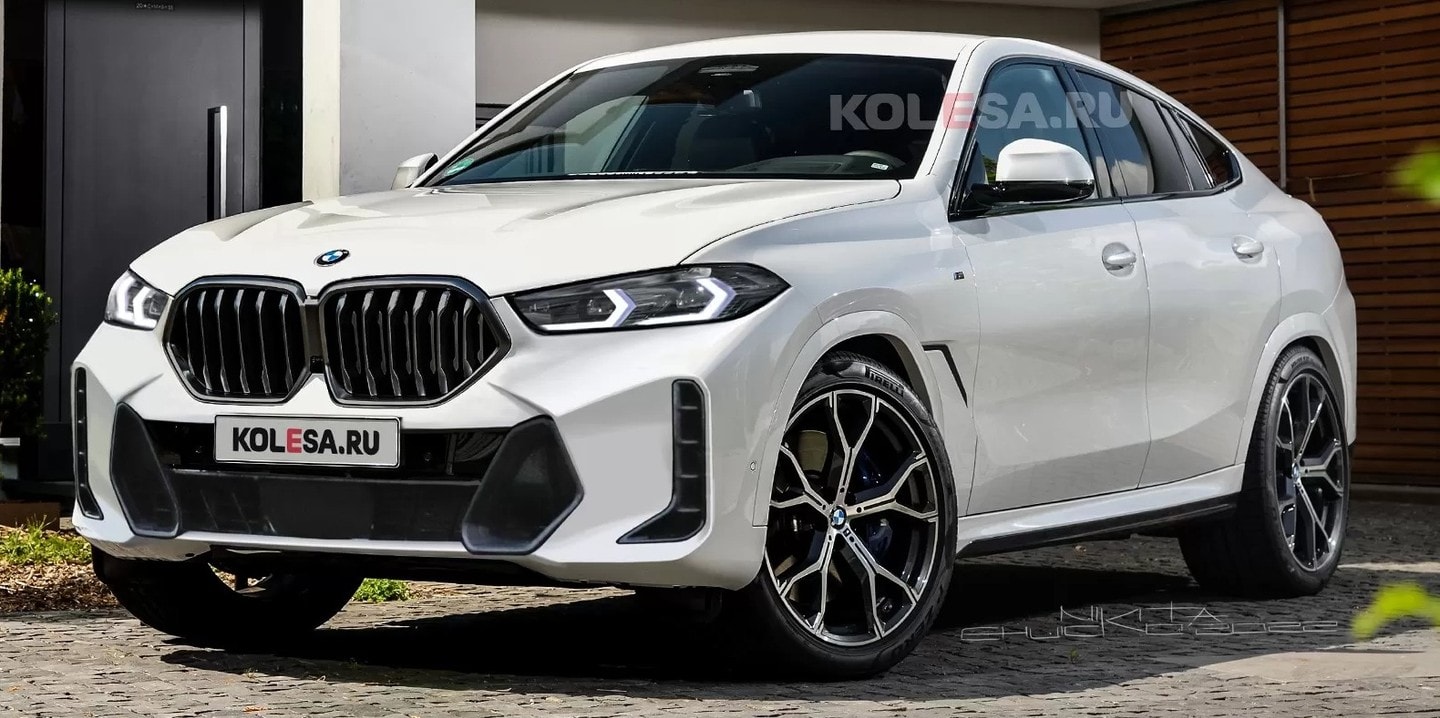 2024 BMW X6 LCI Digitally Drops All Camouflage, Suggests It Knows How