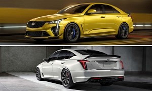 2024 Caddy CT4-V and CT5-V Start at $48,490 and $52,890; Blackwings Join 20th Anniversary