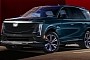 2024 Cadillac Escalade IQ Gets Rendered One More Time Before the Official Debut