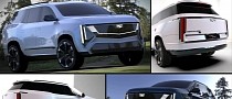 2024 Cadillac Escalade IQ Imagined With New Design Language and Dark or Light Ethos