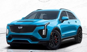 2024 Cadillac XT4-V Gets Envisioned as Escalade-V's Little Blackwing CUV Brother