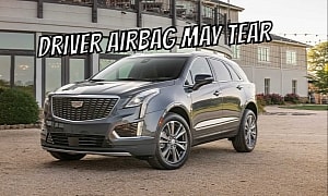2024 Cadillac XT5 Recalled Over Driver Airbag That May Tear During Deployment
