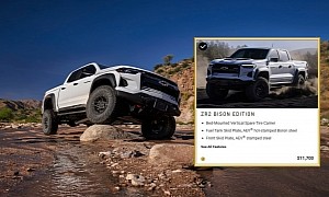 2024 Chevrolet Colorado ZR2 Bison Price Revealed, AEV Off-Road Package Costs $11,700