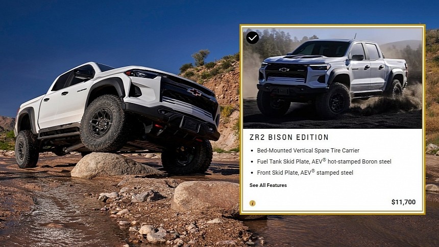 2024 Chevrolet Colorado ZR2 Bison price confirmed