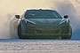 2024 Chevrolet Corvette E-Ray Does Four-Wheel Drifts in the Snow, Rumored With 600 HP