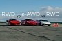 2024 Chevrolet Corvette E-Ray Drag Races Italian Supercars, Both Get Their Egos Bruised