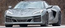 2024 Chevrolet Corvette E-Ray Spied Without Any Camouflage, It’s Wider Than the Stingray