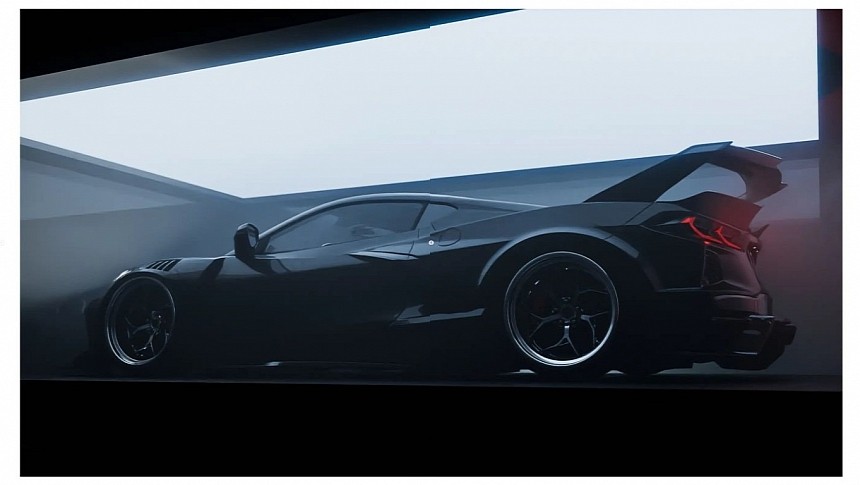 2024 Chevrolet Corvette E-Ray x Sigala Designs rendering by agxnt.cgi
