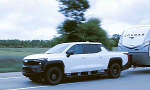 2024 Chevrolet Silverado EV Work Truck Pre-Production Underway, Watch It Tow an RV