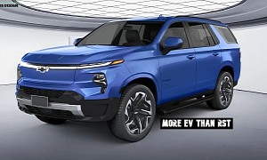 2024 Chevrolet Tahoe Facelift Imagined With Silverado EV Styling, Do You Dig It?