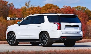 2024 Chevrolet Tahoe RST Gets Unofficial Sporty Refresh, Still ICE-Powered