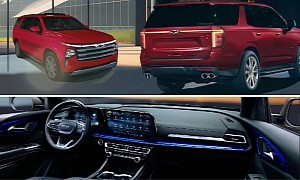 2024 Chevrolet Tahoe Unofficially Presents the Revamped Goodies From Inside-Out
