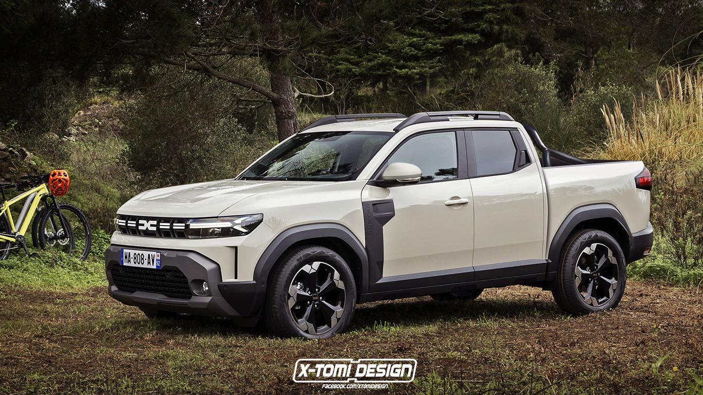 2024 Dacia Duster Pickup Truck Rendered, Base Spec and 3-Door SUV Join the  Party - autoevolution