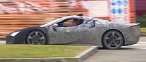 2024 Ferrari SF90 Performance Variant Spied Flaunting Clever Aero, More Power Expected