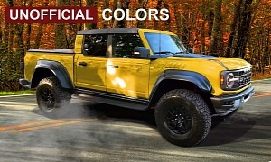 2024 Ford Bronco Raptor CGI Pickup Truck Seems Ready for a Jeep Gladiator Brawl