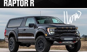 2024 Ford Bronco Raptor R Goes Back to Digital Basics
