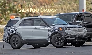 2024 Ford Explorer Shows New Infotainment and Instrument Cluster in Latest Spy Pics