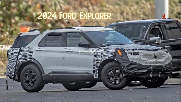 2024 Ford Explorer facelift for the U.S. market