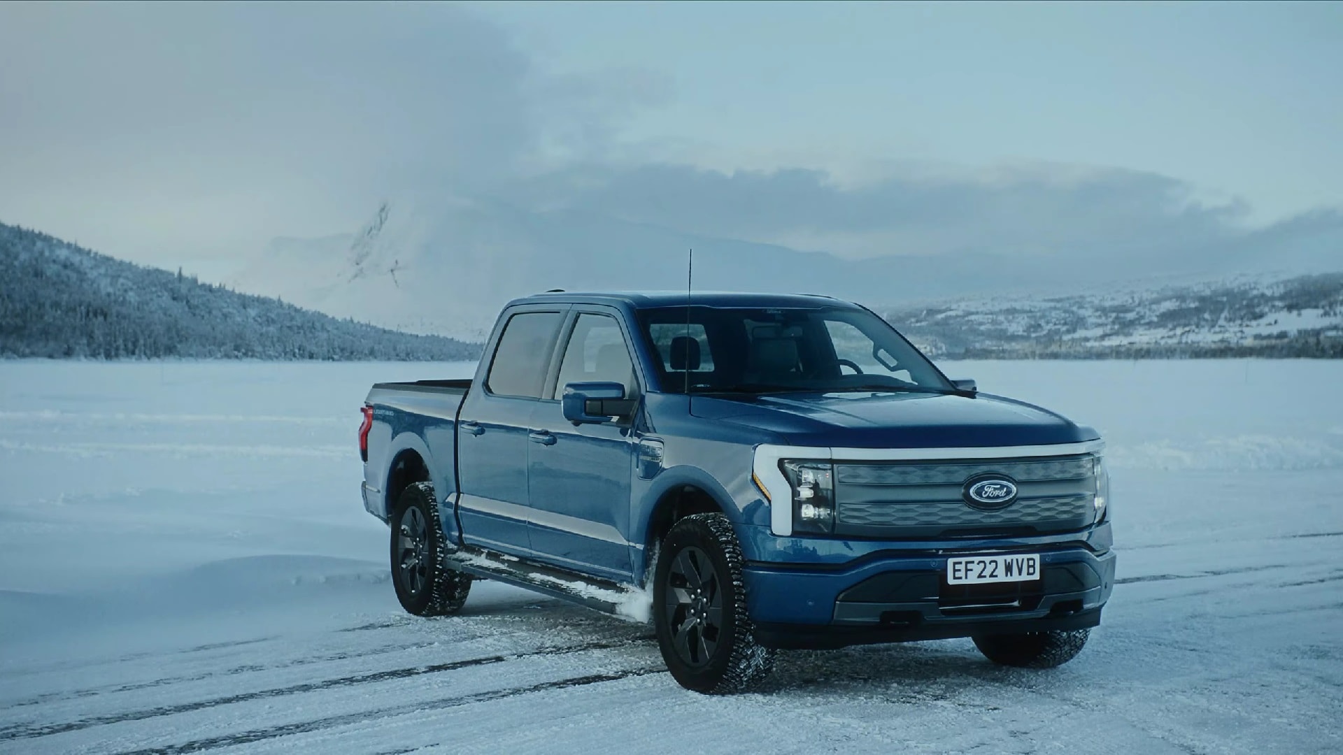 2024 Ford F-150 Lightning "Launch Edition" Arrives in Norway With Eye