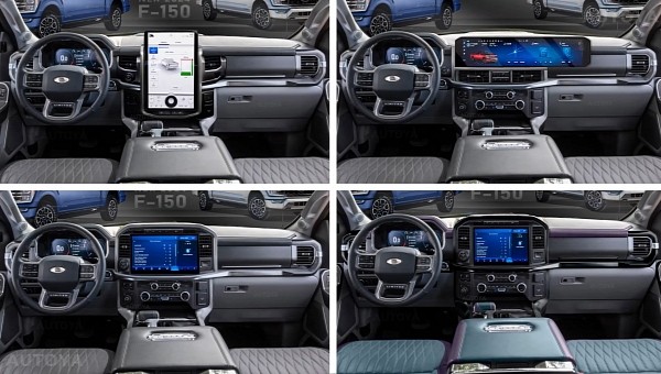 2024 Ford F-150 interior CGI refresh by AutoYa Interior