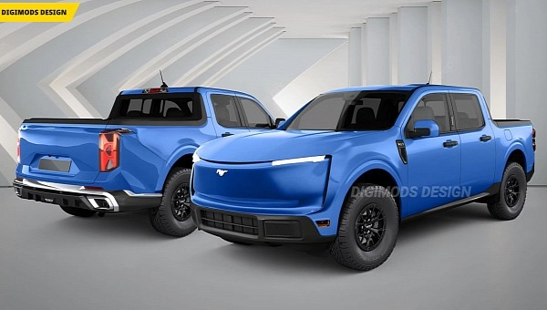 2024 Ford Maverick rendering by Digimods DESIGN 
