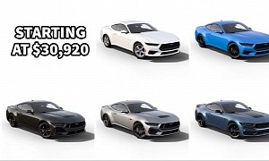 2024 Ford Mustang Configurator Goes Live, Dark Horse Costs Nearly $60k