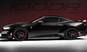 2024 Ford Mustang Dark Horse "1000R" Twin-Turbo Package Teased