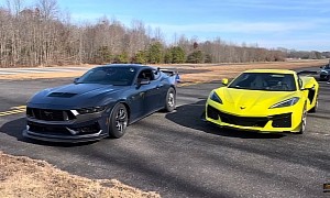 2024 Ford Mustang Dark Horse Drags Raptor R and Corvette Z06, Surprises Abound