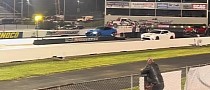 2024 Ford Mustang GT Drag Races 2018 Camaro SS, the Chevy Puts Up a Good Fight