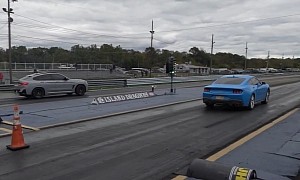 2024 Ford Mustang GT Drags Lexus IS F and BMW X4 M Competition, V8 Obliteration Ensues