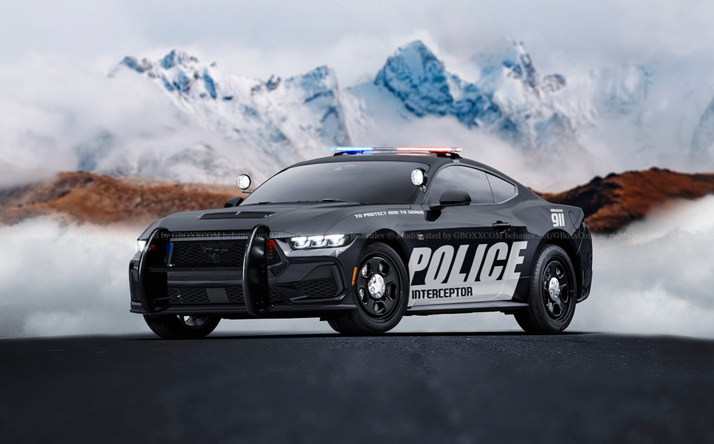 2024 Ford Mustang GT Police Interceptor Feels So Ready for Virtual