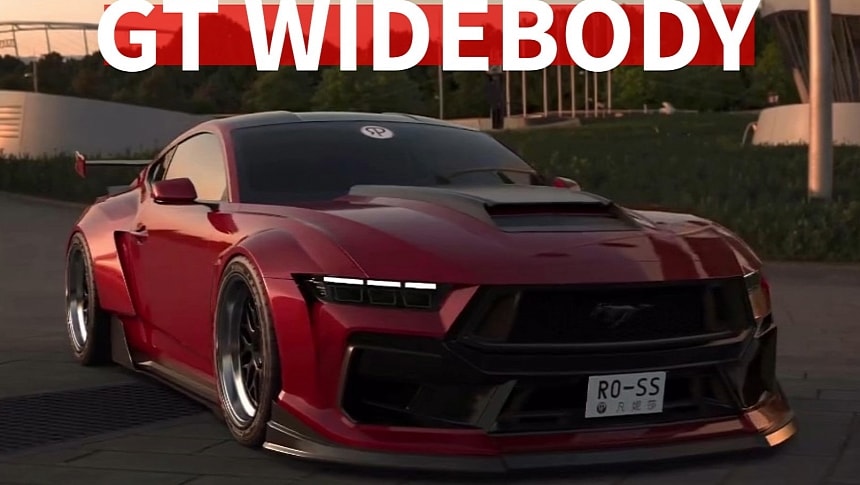 2024 Ford Mustang GT Widebody - Rendering