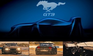 2024 Ford Mustang GT3 Racing Car Debuts June 9, Road Version Mooted